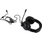 Наушники с микрофоном Оклик HS-L930G SNORTER черный 2.1м мониторные USB оголовье (1192375)   1029423 - Фото 8