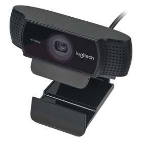 Камера Web Logitech Pro Stream C922 черный 3Mpix (1920x1080) USB2.0 с микрофоном (960-00108   102943
