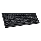Клавиатура + мышь A4Tech 7100N клав:черный мышь:черный USB беспроводная - Фото 3