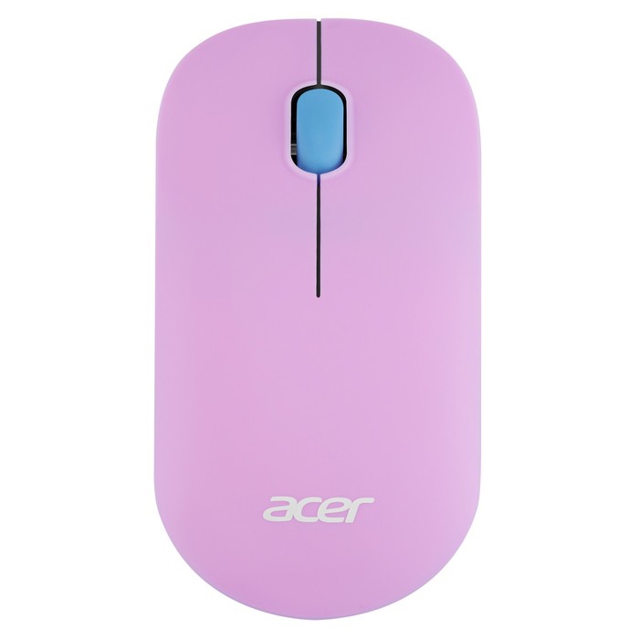 Клавиатура + мышь Acer OCC200 клав:фиолетовый/зеленый мышь:фиолетовый/зеленый USB беспровод   102943 - фото 51514938