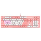 Клавиатура A4Tech Bloody B800 Dual Color механическая розовый/белый USB for gamer LED - Фото 1