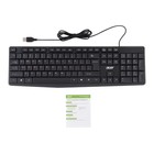 Клавиатура Acer OKW121 черный USB (ZL.KBDEE.00B) - Фото 9