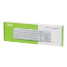 Клавиатура Acer OKW123 белый USB (ZL.KBDEE.00D) - фото 51515064 Клавиатура Acer OKW123 белый USB (ZL.KBDEE.00D) - фото 51515064