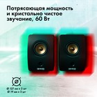 Компьютерные колонки 2.0 GMNG OK-707, 2х27.5 Вт, Bluetooth, USB, черные - Фото 3