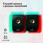 Компьютерные колонки 2.0 GMNG OK-707, 2×27.5 Вт, Bluetooth, USB, черные - Фото 5