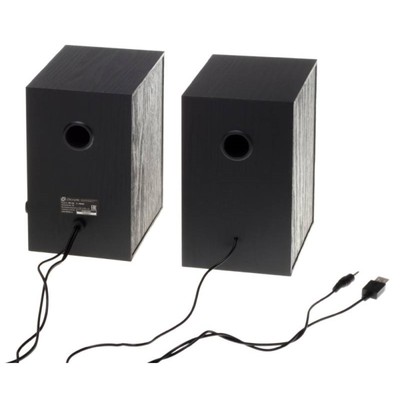 Колонки Oklick OK-162, формат акустики 2.0, 8 Вт, USB, МДФ, чёрные