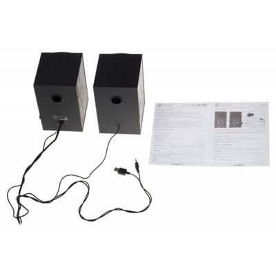 Колонки Oklick OK-162, формат акустики 2.0, 8 Вт, USB, МДФ, чёрные