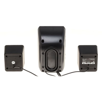 Компьютерные колонки Оклик OK-420, 2.1, 3×2 Вт + 5 Вт, USB, Jack 3.5 мм, черные