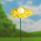 Декор садовый "Роза", светящийся в темноте, штекер 40 см, микс цвета - Фото 1