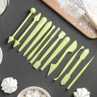 Набор для моделирования кондитерских украшений Доляна, 12 шт., МИКС - Фото 4