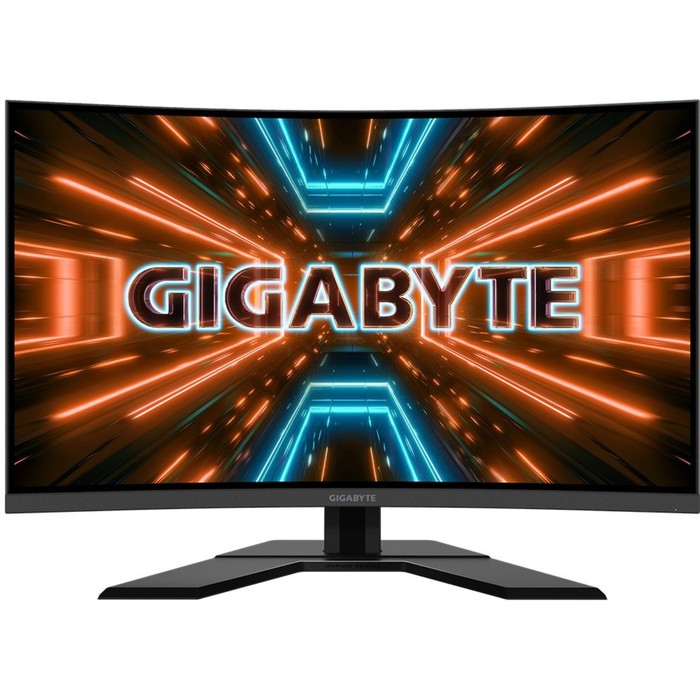 Монитор Gigabyte 31.5" G32QC A черный VA LED 1ms 16:9 HDMI HAS 350cd 178гр/178гр 2560x1440   1029463 - Фото 1