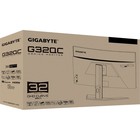 Монитор Gigabyte 31.5" G32QC A черный VA LED 1ms 16:9 HDMI HAS 350cd 178гр/178гр 2560x1440   1029463 - Фото 8