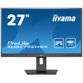 Монитор Iiyama 27" ProLite XUB2792HSN-B5 черный IPS LED 16:9 HDMI M/M матовая HAS Piv 250cd   102946