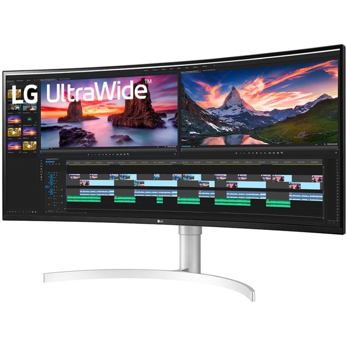 Монитор LG 38" UltraWide 38WN95C-W белый IPS LED 1ms 21:9 HDMI M/M матовая HAS Piv 450cd 17   102946 - фото 51515435