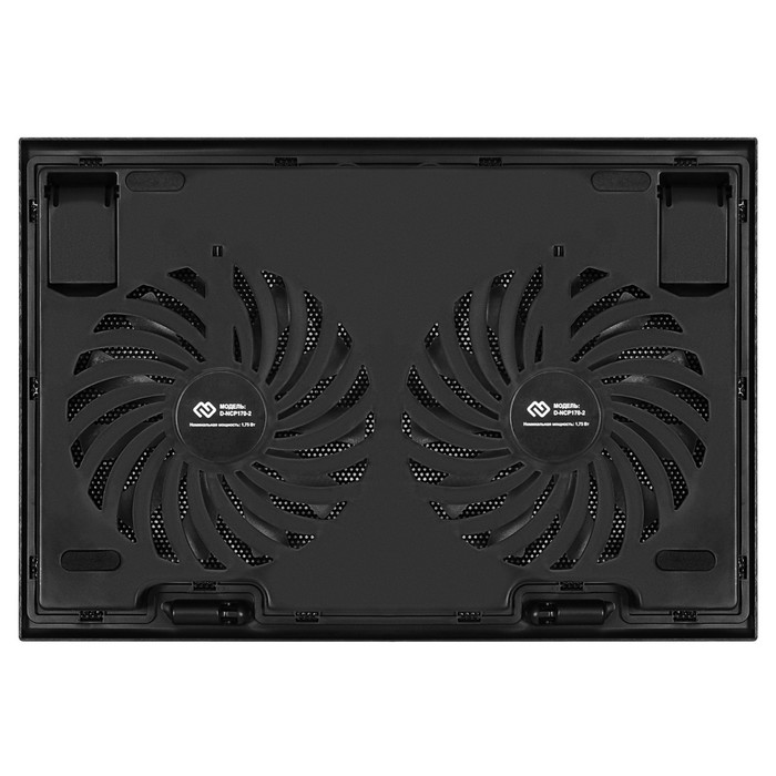 Подставка для ноутбука Digma D-NCP170-2 17"390x270x27мм 20дБ 2xUSB 2x 150ммFAN 600г черный   1029472 - фото 51515641