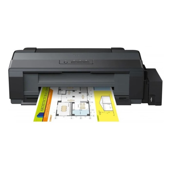 Принтер струйный Epson L1300 (C11CD81401/403) A3+ черный - фото 1906562253