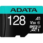 Карта памяти microSDXC A-Data 128GB AUSDX128GUI3V30SA2-RA1 Premier Pro + adapter - Фото 2