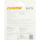 Карта памяти microSDXC Digma 64GB CARD30 V30 + adapter - Фото 5