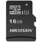 Карта памяти microSDHC Hikvision 16GB HS-TF-C1(STD)/16G/Adapter + adapter - фото 51516006