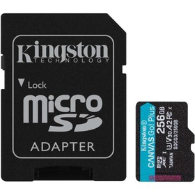 Карта памяти microSDXC Kingston 256GB SDCG3/256GB Canvas Go! Plus + adapter