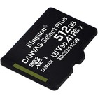 Карта памяти microSDXC Kingston 512GB SDCS2/512GBSP Canvas Select Plus w/o adapter - Фото 2