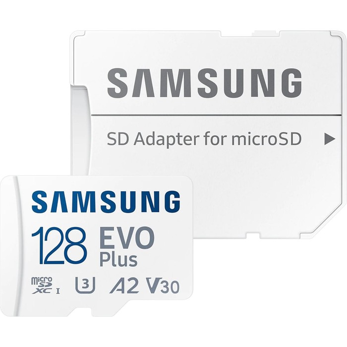 Карта памяти microSDXC Samsung 128GB MB-MC128KA EVO PLUS + adapter - Фото 1