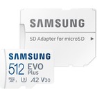Карта памяти microSDXC Samsung 512GB MB-MC512KA EVO PLUS + adapter - Фото 1
