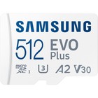Карта памяти microSDXC Samsung 512GB MB-MC512KA EVO PLUS + adapter - Фото 2