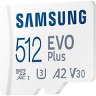 Карта памяти microSDXC Samsung 512GB MB-MC512KA EVO PLUS + adapter - Фото 4