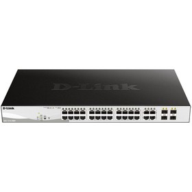 Коммутатор D-Link DGS-1210-28MP/FL1A 28G 24PoE+ 370W управляемый