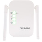 Повторитель беспроводного сигнала Digma D-WR310 N300 10/100BASE-TX/Wi-Fi белый (упак.:1шт)   1029505 - Фото 5