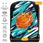 Накидка на сиденье автомобильное  Cartage Баскетбол, ПВХ, 60 х 45 см, европодвес - фото 12030847