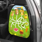 Накидка на сиденье автомобильное Cartage Головоломка, ПВХ, 60×45 см, европодвес - Фото 5