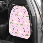 Накидка на сиденье автомобильное Cartage Розовое настроение2, ПВХ, 60 х 45 см, европодвес - Фото 5