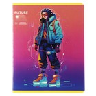 Тетрадь 48 листов в клетку Calligrata TOP "AnimeBoy", обложка мелованный картон, ТВИН-лак, выборочный УФ-лак, блок офсет, белизна 95%, МИКС - фото 23542547