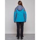 Куртка горнолыжная женская зимняя, размер 52, цвет синий - Фото 17
