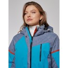 Куртка горнолыжная женская зимняя, размер 52, цвет синий - Фото 8