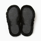 Тапочки женские с открытым носом LoveLife, размер 38, чёрные 9688851