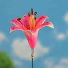 Декор садовый "Лилия", штекер 60 см, микс цвета - Фото 3