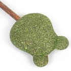 Игрушка для кошек из кошачьей мяты «Мишка» на палочке из мататаби, 13 см - Фото 4