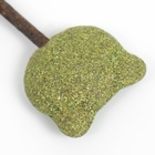 Игрушка для кошек из кошачьей мяты «Киса» на палочке из мататаби, 13 см - Фото 4