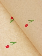 Бумага упаковочная тишью, «Цветы», желтый, 50 см × 70 см 17 грамм - Фото 2