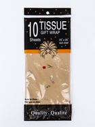 Бумага упаковочная тишью, «Цветы», желтый, 50 см × 70 см 17 грамм - Фото 4