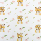 Бумага упаковочная тишью «Лисица и сад», 50 см × 70 см, 17 грамм - Фото 2