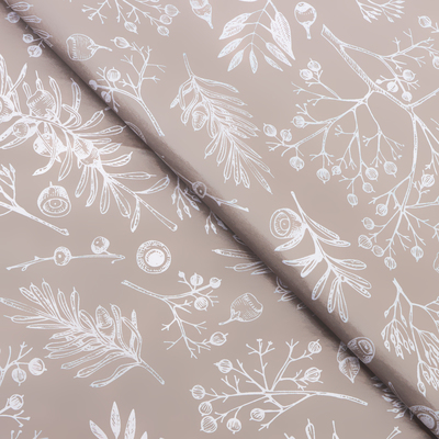 Бумага упаковочная тишью, «Ветки», 50 см × 70 см 17 грамм