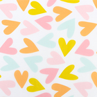 Бумага упаковочная тишью «С любовью», 50 см × 70 см, 17 грамм - Фото 2