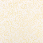 Бумага упаковочная тишью, «Цветы», 50 см × 70 см 17 грамм, розовая - Фото 2