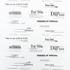 Бумага упаковочная тишью, «Армани», 50 см × 70 см 17 грамм, белая - Фото 2