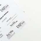 Бумага упаковочная тишью, «Армани», 50 см × 70 см 17 грамм, белая - Фото 4