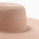 Шляпа женская MINAKU, цвет розовый, р-р 58 - Фото 5